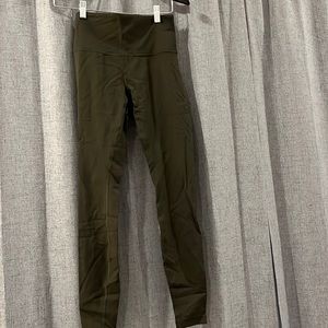 Lululemon army green leggings